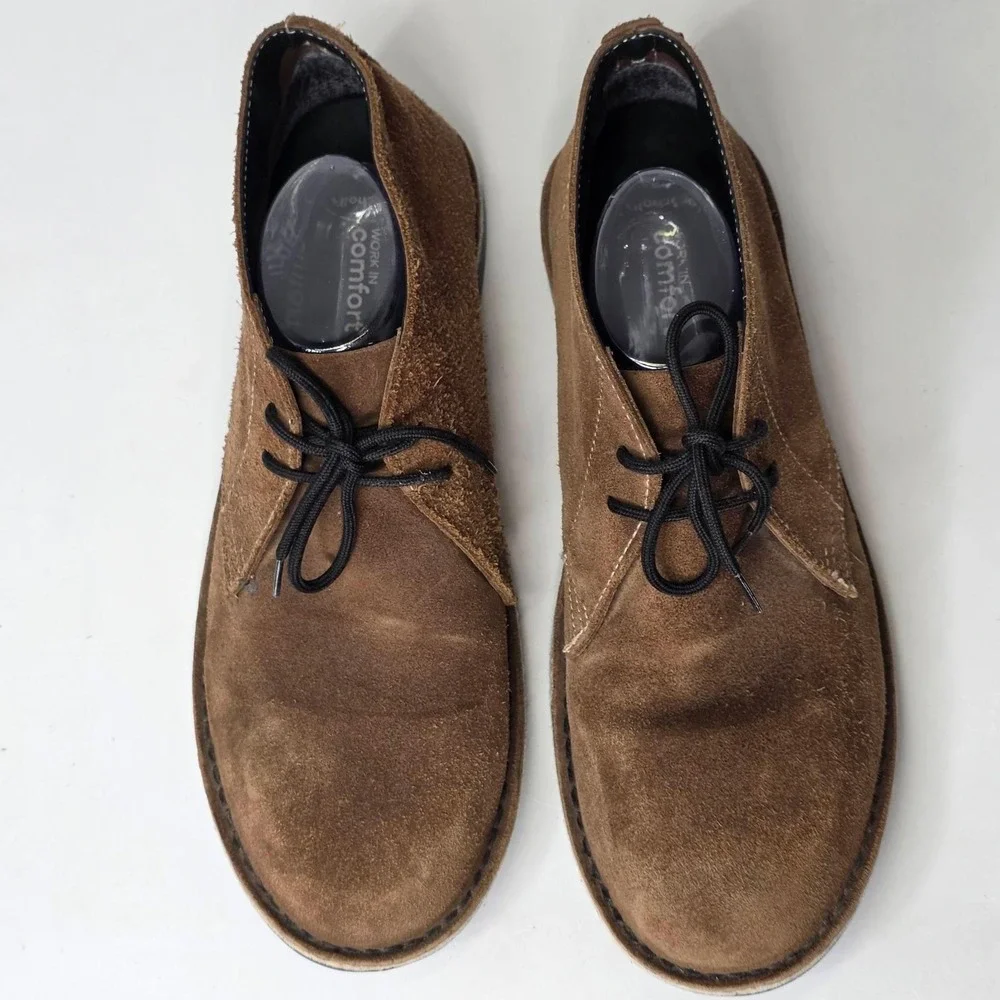 Veldskoen Heritage Chukka Desert Boots Men's Size 11 - 11.5 Brown Suede Shoes
